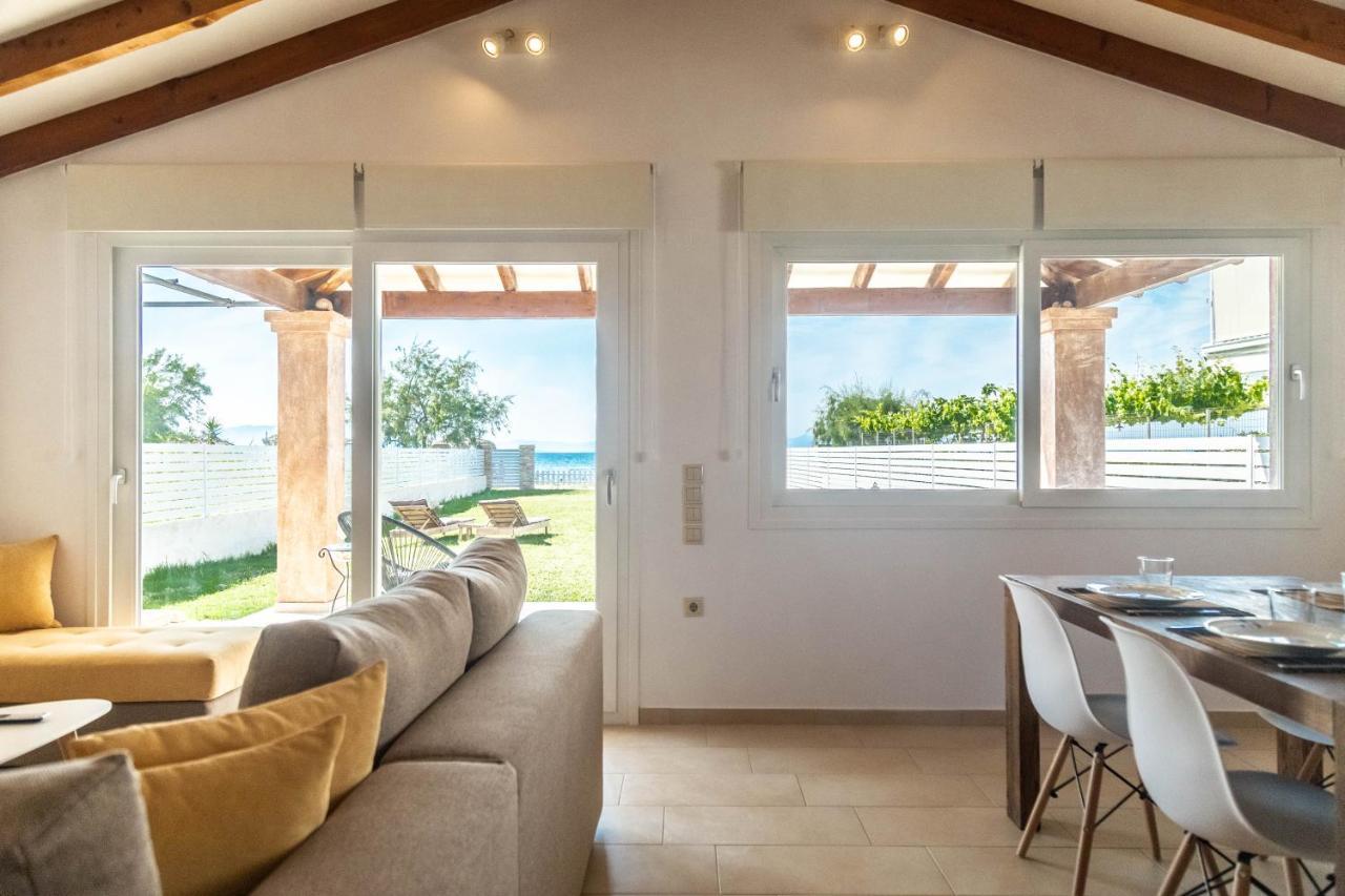 Terracotta Beach House Lefkimmi  Ngoại thất bức ảnh