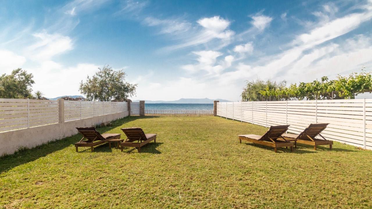 Terracotta Beach House Lefkimmi  Ngoại thất bức ảnh